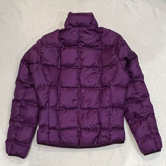 Eddie Bauer Purple Goose Down Puffer Jacket Size Small - Picture 2 of 7